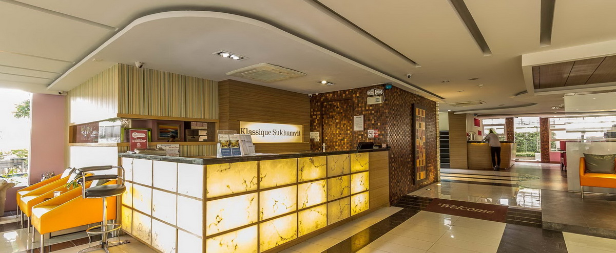 Klassique Sukhumvit Hotel, modern, classic and contemporary meeting the needs of travelers and tourists.